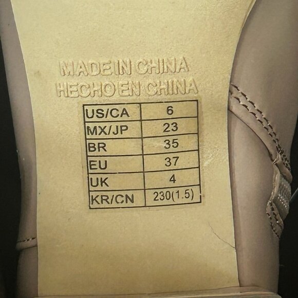 NWT Nude Block Heel Faux Leather Ankle Booties - Picture 10 of 13